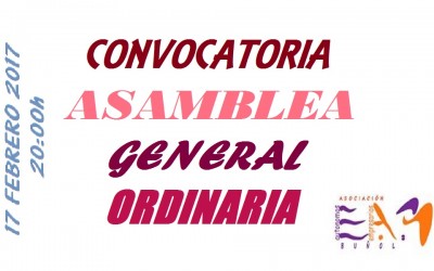 Convocatoria Asamblea General Ordinaria 2017
